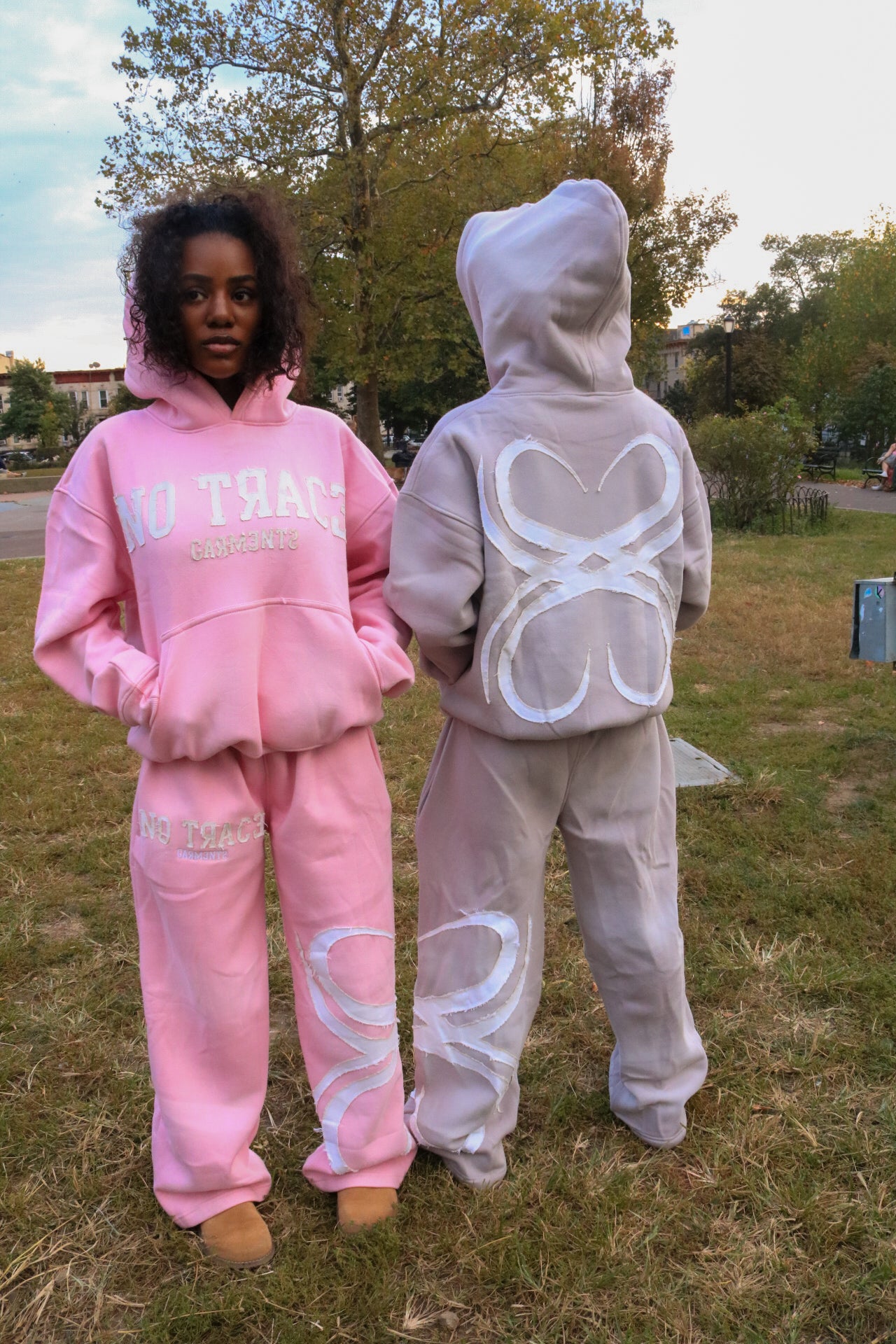 No Trace Distress Pink Set