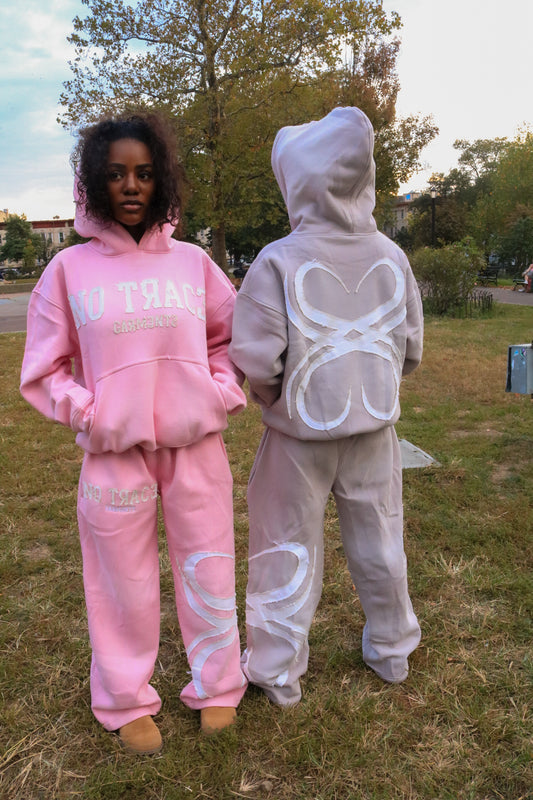 No Trace Distress Pink Set